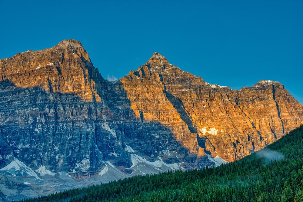 Canada-Alberta-Banff National Park Valley of the Ten Peaks at sunrise art print by Jaynes Gallery for $57.95 CAD